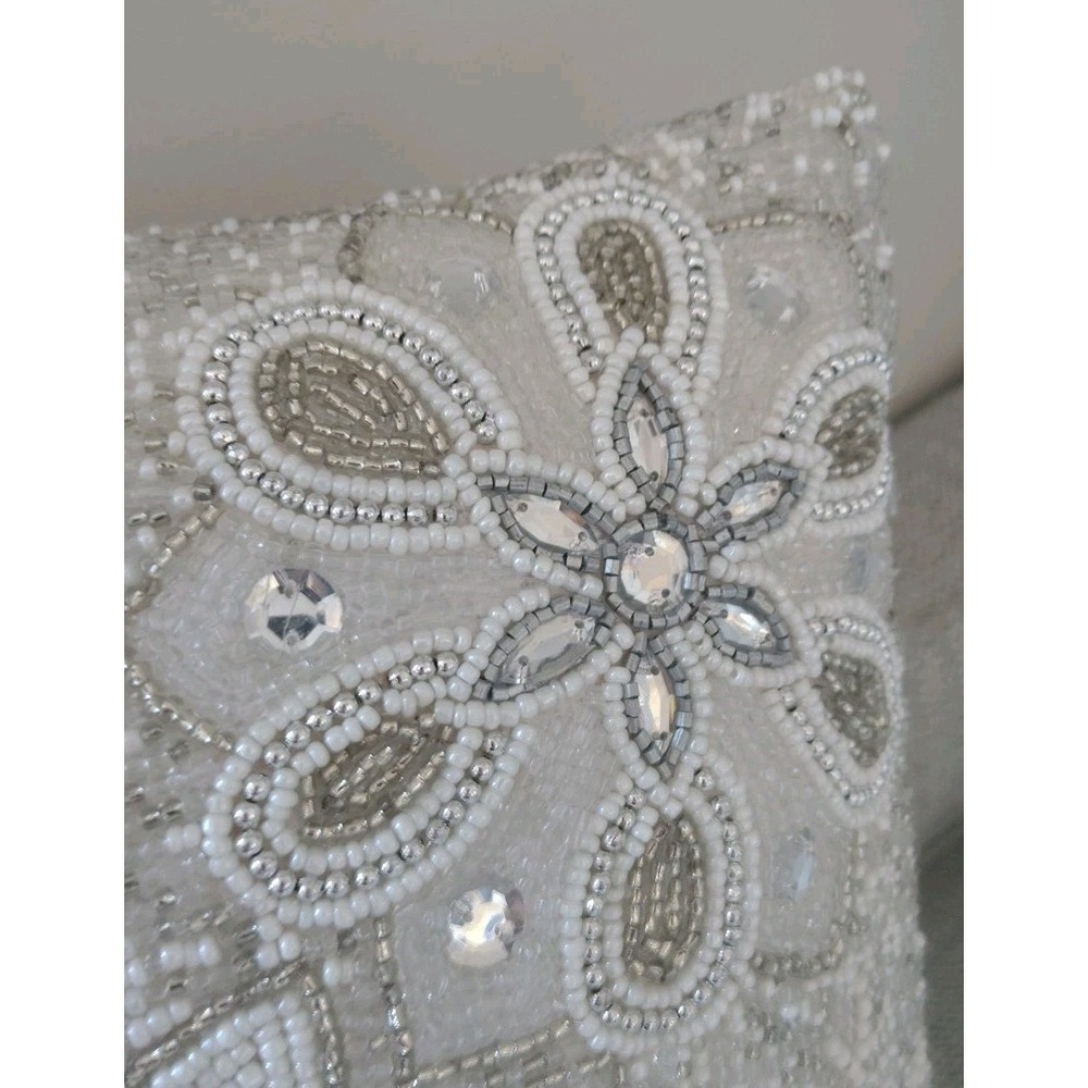 pier one imports Beaded pillow - Picture 7 of 13